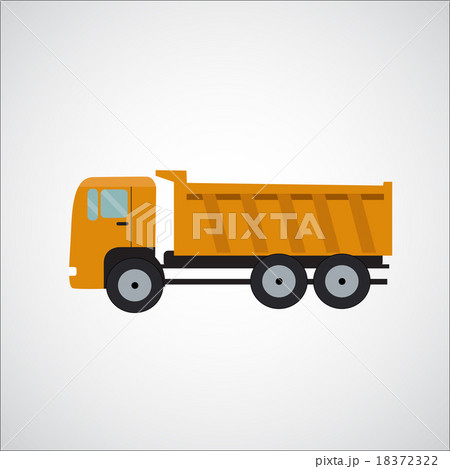 Ftat Truck Vector Illustration Ftat Truck Vector Illustration 18372322