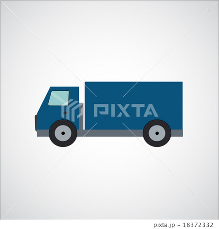 Ftat Truck Vector Illustration Ftat Truck Vector Illustration 18372332