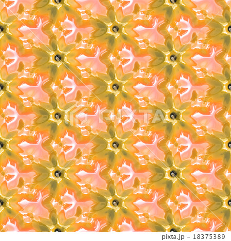 Color flower seamless pattern generated texture 18375389