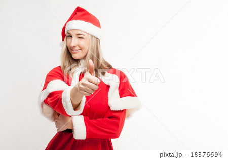 女性サンタ 18376694