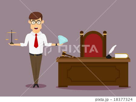 Judge choosing between wealth and justice Judge choosing between wealth and justice 18377324
