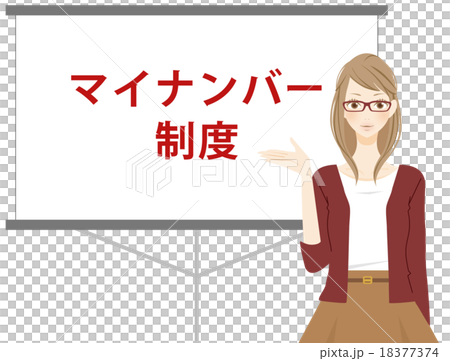 A woman explaining my number system 18377374