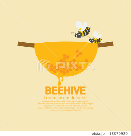 Beehive With Bees. 18379920