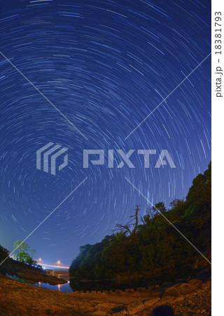 星景 綾川町滝宮 星景 綾川町滝宮 18381793