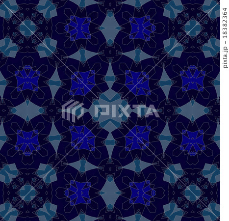 Light blue kaleidoscope background 18382364