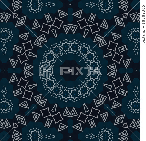 Colorful kaleidoscope pattern, abstract design 18382365