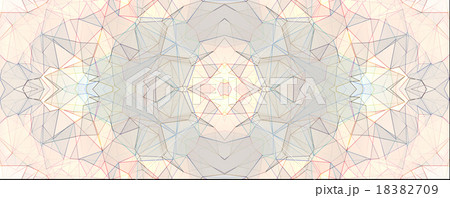 Colorful kaleidoscope pattern, abstract design 18382709
