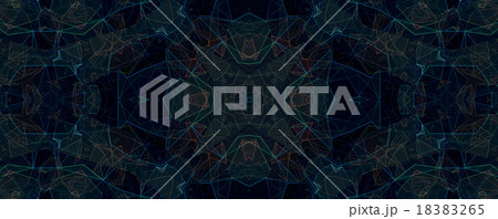 Light blue kaleidoscope background 18383265