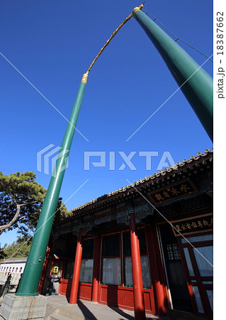 世界遺産 北京 頤和園 公用電話亭 世界遺産 北京 頤和園 公用電話亭 18387662