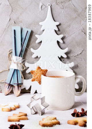 Shortbread Christmas cookies for cups Shortbread Christmas cookies for cups 18387969