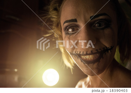 Horrible girl portrait 18390403