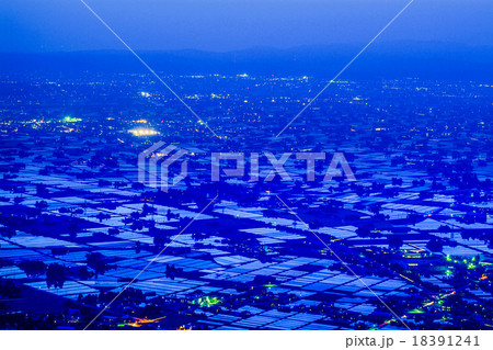 砺波散居村夜景 砺波散居村夜景 18391241