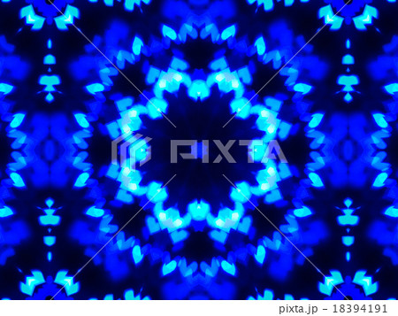 Light blue kaleidoscope backgroundのイラスト素材 [18394191] - PIXTA
