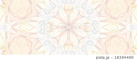 Colorful kaleidoscope pattern, abstract design 18394400