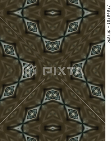 Brown Ethnic pattern. Abstract kaleidoscope 18394927