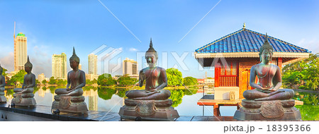 Seema Malaka temple. Panorama 18395366