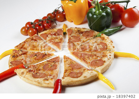 Supreme Pizza, tasty natural food theme 18397402