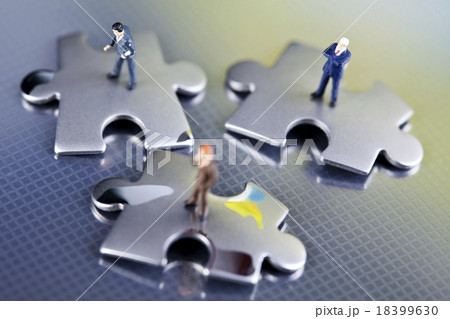 Crazy businessman, modern network symbols concept Crazy businessman, modern network symbols concept 18399630