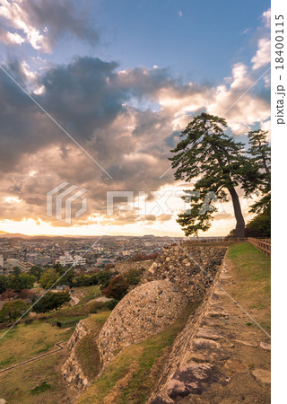 巻石垣（鳥取城） 18400115