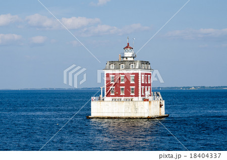 コネチカット州ニューロンドン 灯台 New London Ledge Lighthouse - Ne コネチカット州ニューロンドン 灯台 New London Ledge Lighthouse - Ne 18404337