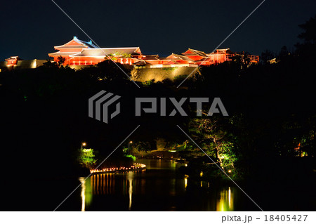 首里城の夜景 首里城の夜景 18405427
