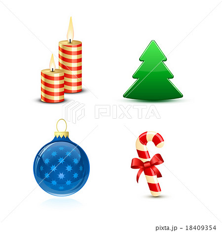 Christmas vector icons 18409354