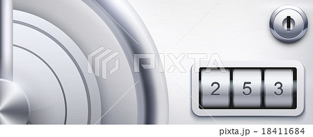 background with safe and cipher code background with safe and cipher code 18411684