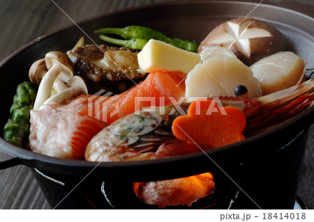 海鮮陶板焼き 18414018