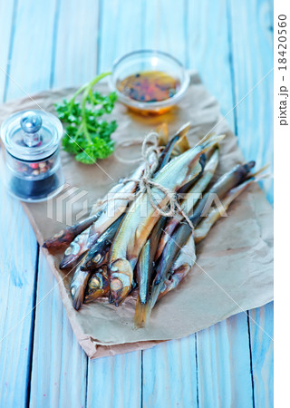 smoked fish 18420560