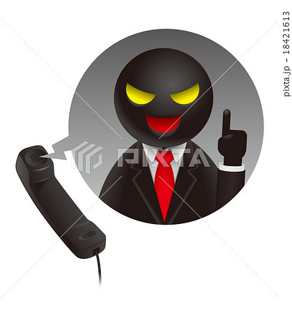 詐欺イラストA(電話) 詐欺イラストA(電話) 18421613