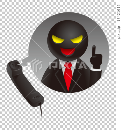 詐欺イラストA(電話) 詐欺イラストA(電話) 18421613