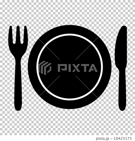 食器のアイコン 18423173