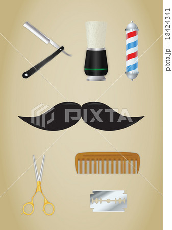 Barber Shop icons set Barber Shop icons set 18424341