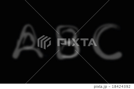 Smoke alphabet font. Letters A-C 18424392