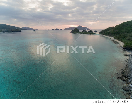 沖縄空撮 座間味島 沖縄空撮 座間味島 18429303