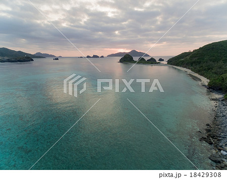 沖縄空撮 座間味島 沖縄空撮 座間味島 18429308
