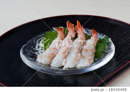アルゼンチンアカエビの刺身 アルゼンチンアカエビの刺身 18430490