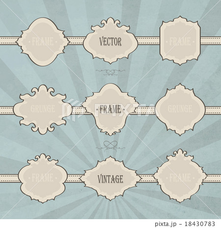 Set Of Vintage Frames Set Of Vintage Frames 18430783