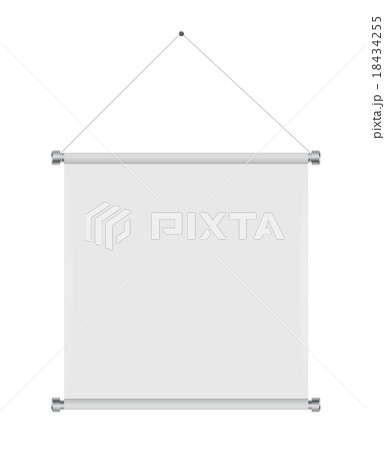 Textile Banners with Copy Space. Vector 18434255