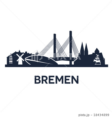 Bremen City Skyline 18434899