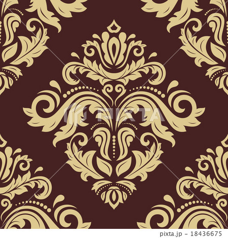 Seamless Oriental Vector Background 18436675