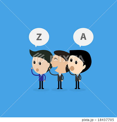 businessman whisper some message to others wrong communication businessman whisper some message to others wrong communication 18437705