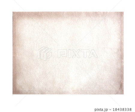 Old paper isolated on white background 18438338