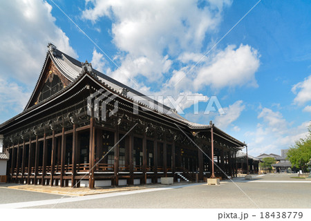 京都西本願寺御影堂の写真素材 京都西本願寺御影堂の写真素材