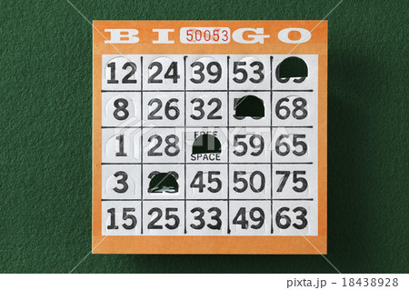 ビンテージビンゴカード 18438928