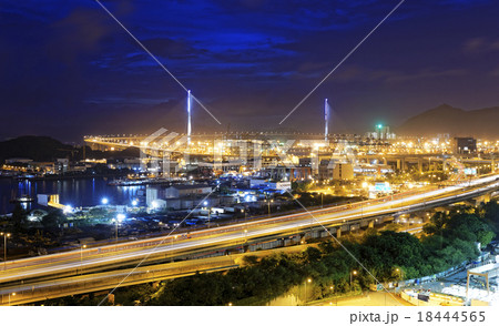 Hong Kong West Kowloon Corridor highway bridge Hong Kong West Kowloon Corridor highway bridge 18444565