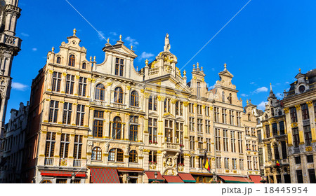 Buildings on the Grand Place - Brussels Buildings on the Grand Place - Brussels 18445954