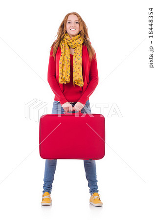 Woman preparing for vacation   18448354