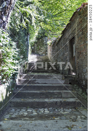 Ljubljana old narrow street, Slovenia Ljubljana old narrow street, Slovenia 18450225