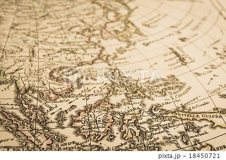 アンティークの世界地図 東南アジア アンティークの世界地図 東南アジア 18450721